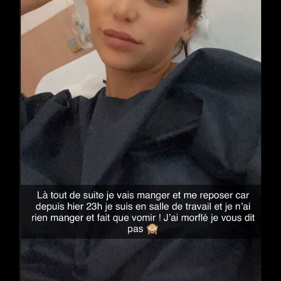 Julia Paredes donne de ses nouvelles après son accouhement, le 25 juin 2021