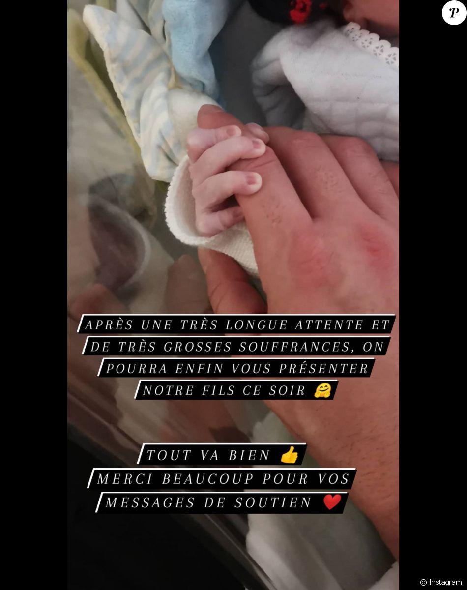 Julia Paredes et Maxime Parisi parents pour la deuxième fois, le 25 juin 2021