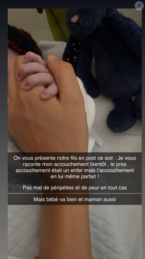 Julia Paredes et Maxime Parisi parents pour la deuxième fois, le 25 juin 2021