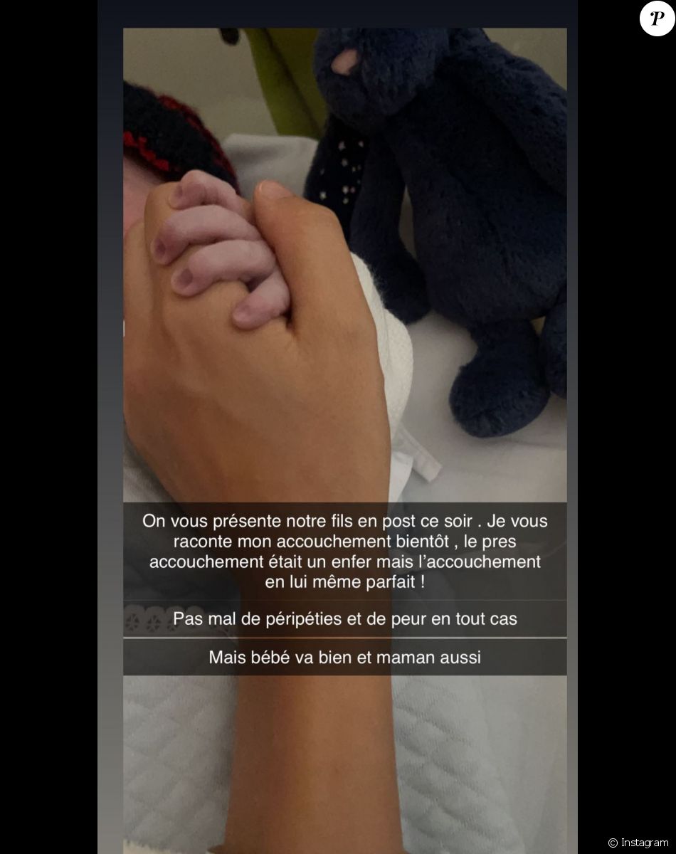 Julia Paredes et Maxime Parisi parents pour la deuxième fois, le 25 juin 2021