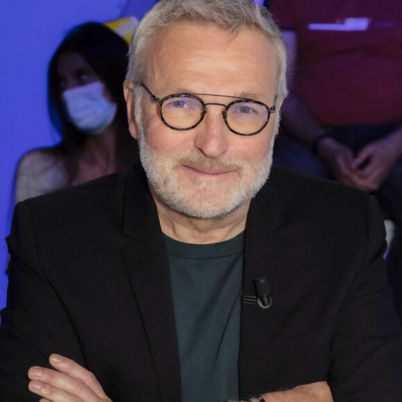 Exclusif - Laurent Ruquier (pour son livre "Finement con") - Enregistrement de l'émission "Touche pas à mon poste". © Jack Tribeca / Bestimage