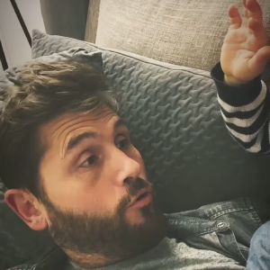 Christophe Beaugrand partage un drôle de moment avec son fils Valentin - Instagram