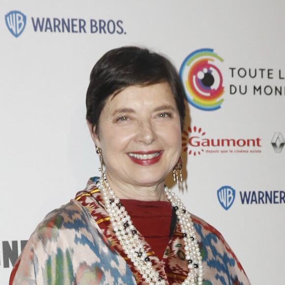 Isabella Rossellini lors du photocall de la soirée d'ouverture de la 8ème édition du Festival International du Film Restauré "Toute la mémoire du monde" à la Cinémathèque française à Paris, France, le 4 mars 2020. © Marc Ausset-Lacroix/Bestimage