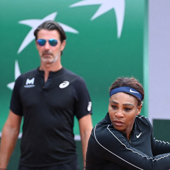 lors d'un entraînement aux Internationaux de France de Roland Garros à Paris, France, le 6 juin 2021. © Chryslene Caillaud/Panoramic/Bestimage 