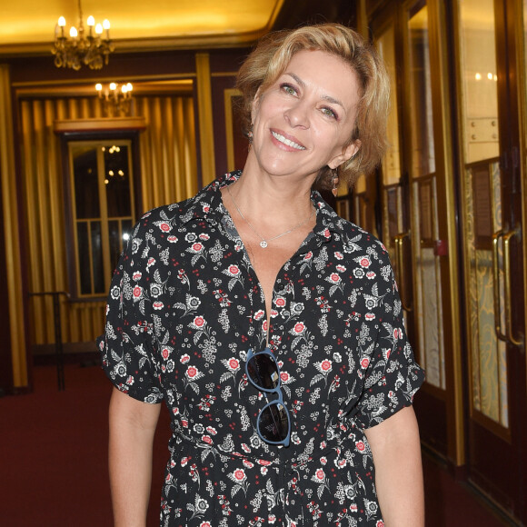 Corinne Touzet - Présentation de la saison 2018/2019 par le Syndicat National du Théâtre Privé aux Folies Bergère à Paris. Le 11 septembre 2018 © Coadic Guirec / Bestimage