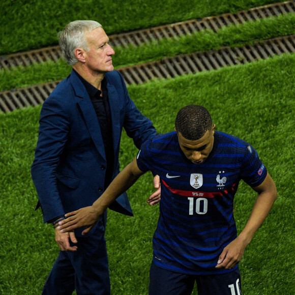 Match de football de l'Euro 2020 : La France s'incline devant la Suisse après les tirs au but au stade Arena Nationala à Bucarest le 28 juin 2021. 