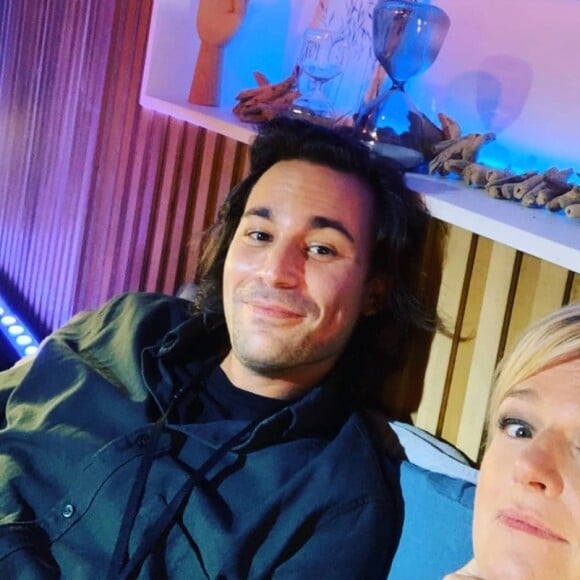 Bertrand Chameroy et Anne-Elisabeth Lemoine sur Instagram. Le 20 octobre 2020.