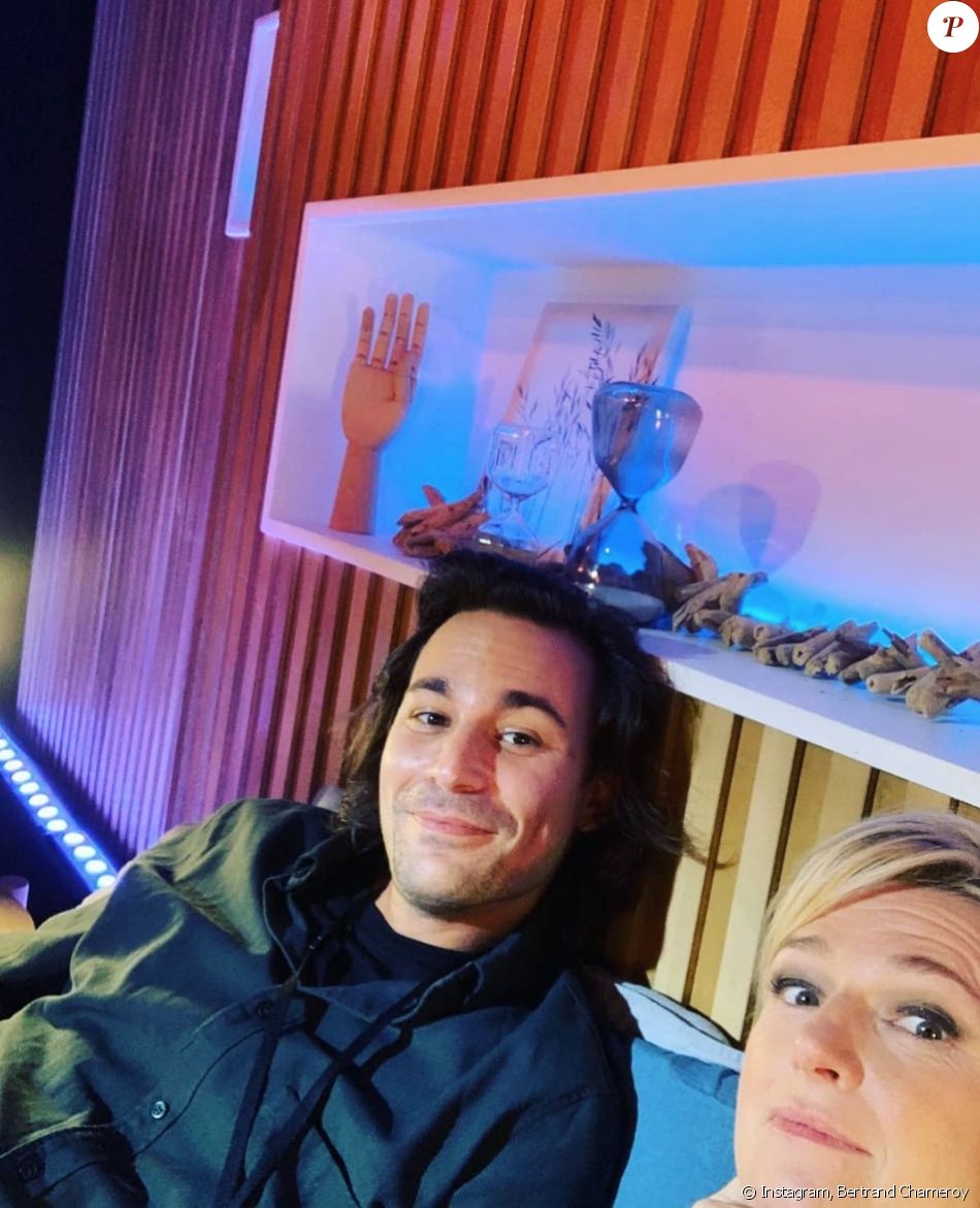 Bertrand Chameroy et AnneElisabeth Lemoine sur Instagram. Le 20