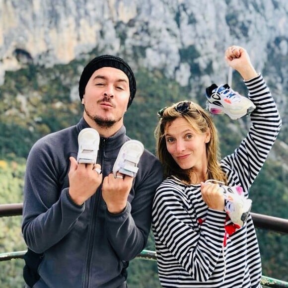 Elodie Varlet et son compagnon Jérémie Poppe