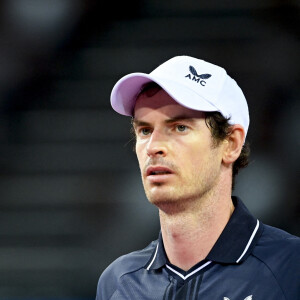 Andy Murray à l'Open Sud de France, le 23 février 2021. © JB Autissier / Panoramic / Bestimage