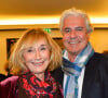  Marie-Anne Chazel et son compagnon Philippe Raffard - Générale de la pièce "L'heureux élu", une comédie d'Eric Assous au Théâtre de la Madeleine à Paris le 24 octobre 2016. 