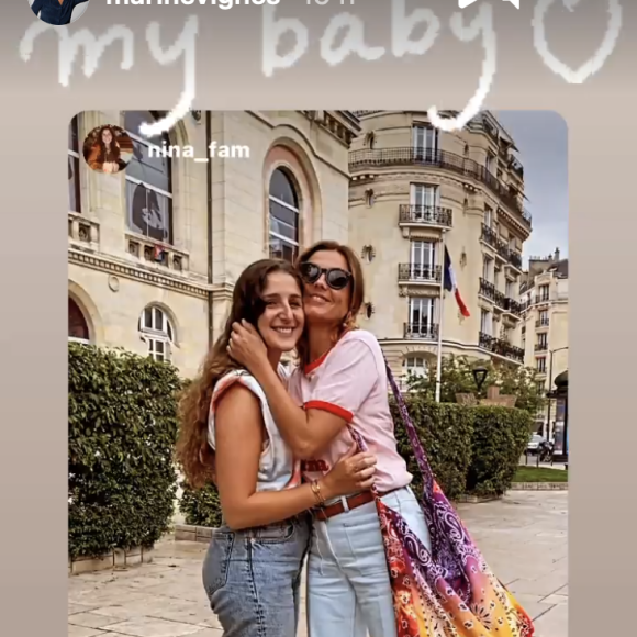Marine Vignes poste de rares photos avec sa fille Nina, qu'elle a eu avec Nagui - Instagram