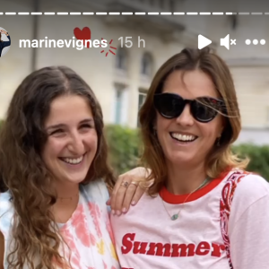 Marine Vignes poste de rares photos avec sa fille Nina, qu'elle a eu avec Nagui - Instagram