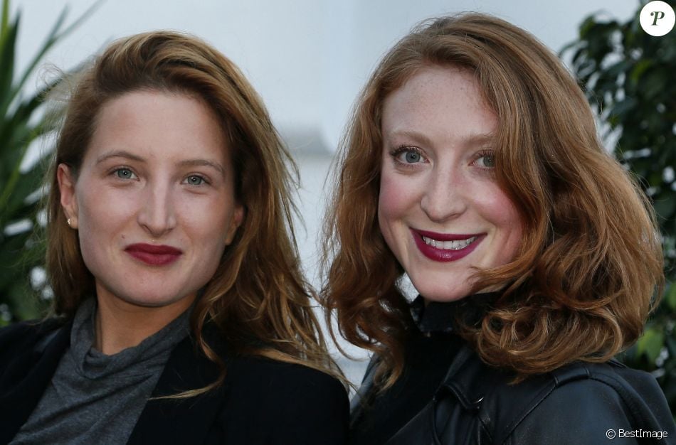 Julia Piaton (fille de Charlotte de Turckheim) (membre du jury) et Sarah Stern - 2ème édition du Festival International du Film de Saint-Jean-de-Luz, le 8 octobre 2015.