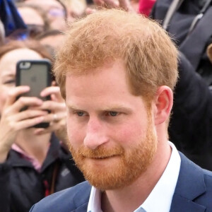 Le prince Harry, duc de Sussex, et Meghan Markle, duchesse de Sussex, ont été accueillis par une foule de supporters au Viaduct Harbour à Auckland, Nouvelle-Zélande, le 30 octobre 2018.