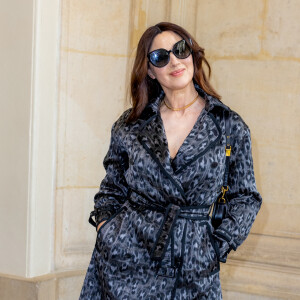 Monica Bellucci arrive au Musée Rodin pour assister au défilé de mode Haute-Couture 2021/2022 Christian Dior. Paris, le 5 kjuillet 2021. © Olivier Borde/Bestimage