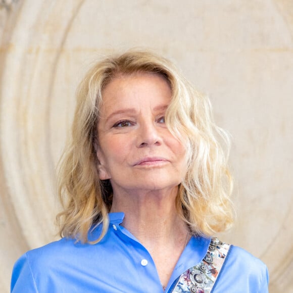 Nicole Garcia arrive au Musée Rodin pour assister au défilé de mode Haute-Couture 2021/2022 Christian Dior. Paris, le 5 kjuillet 2021. © Olivier Borde/Bestimage