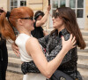Jessica Chastain et Monica Bellucci assistent au défilé de mode Haute-Couture 2021/2022 Christian Dior au musée Rodin.