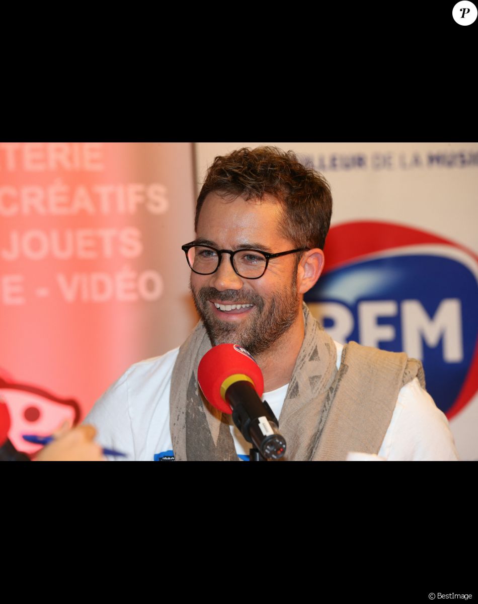 Emmanuel Moire - Conférence de presse avec les artistes du concert gratuit RFM Music Live au théâtre Sébastopol de Lille. Le 28 septembre 2015