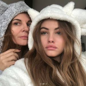 Véronika Loubry et Thylane Blondeau sur une photo publiée sur Instagram le 15 décembre 2017