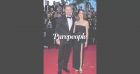 Camille Cottin à Cannes : renversante au bras de Matt Damon, en robe bustier
