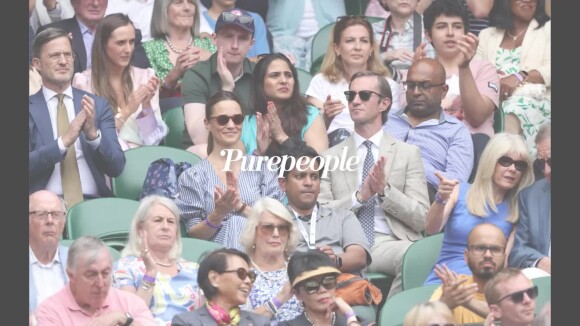 Pippa Middleton à Wimbledon : première sortir officielle depuis l'accouchement, avec son mari James