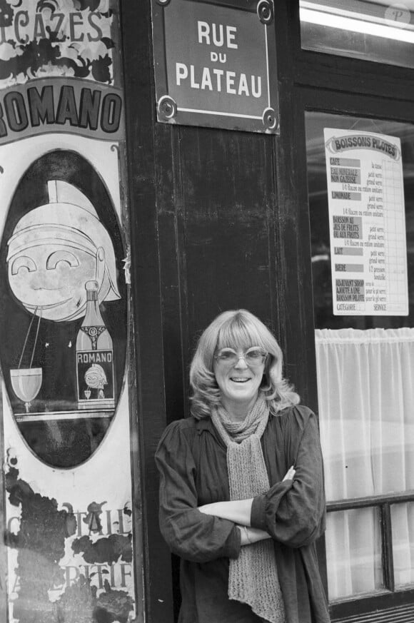 En France, à Paris, Marion Sarraut posant le 7 novembre 1979.