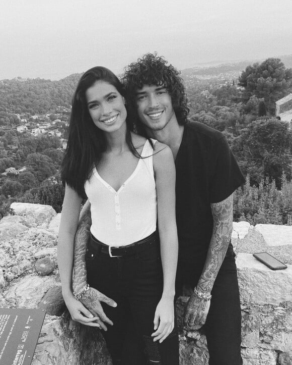 Kambree Dalton et Julian Perretta à St-Tropez. Octobre 2020