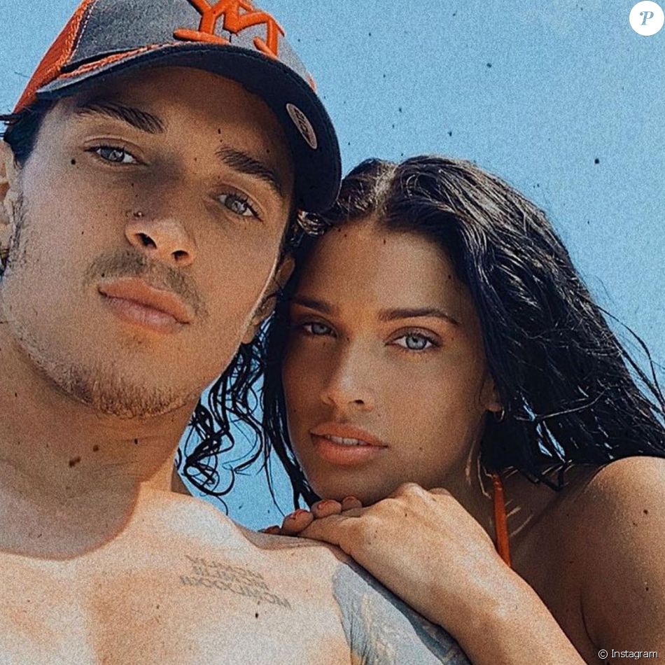 Julian Perretta et sa fiancée Kambree Daton. Janvier 2021 Purepeople