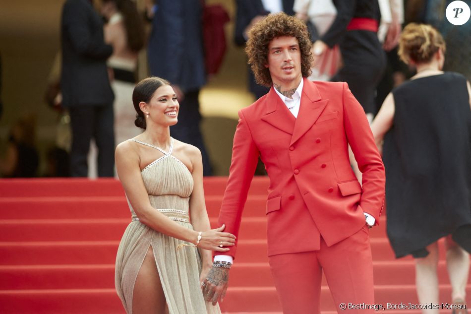 Cannes 2021 Julian Perretta et sa fiancée Kambree Dalton, l'amour