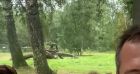 David Gallienne et son chéri Aurélien au Zoo de Thoiry. Juillet 2021