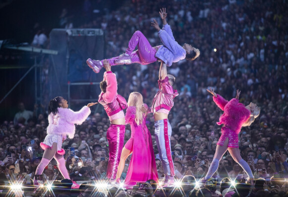 Emma Bunton - Les Spice Girls en concert au Stade de Wembley dans le cadre de leur tournée "Spice World UK Tour". Londres, le 20 juin 2019. 