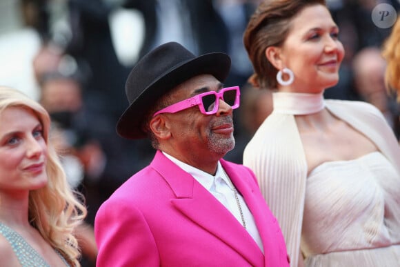 Spike Lee - Montée des marches du film " Annette " lors de la cérémonie d'ouverture du 74ème Festival International du Film de Cannes.  © Borde-Jacovides-Moreau / Bestimage 