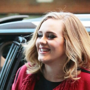 La chanteuse Adele à New York le 20 novembre 2015.