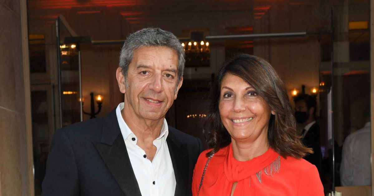 Michel Cymes Et Sa Femme Nathalie Cymes Lors De La Soirée De Gala ...