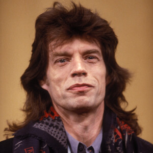 Archives - Mick Jagger le 8 mars 1988 à Tokyo -The Rolling Stones. 