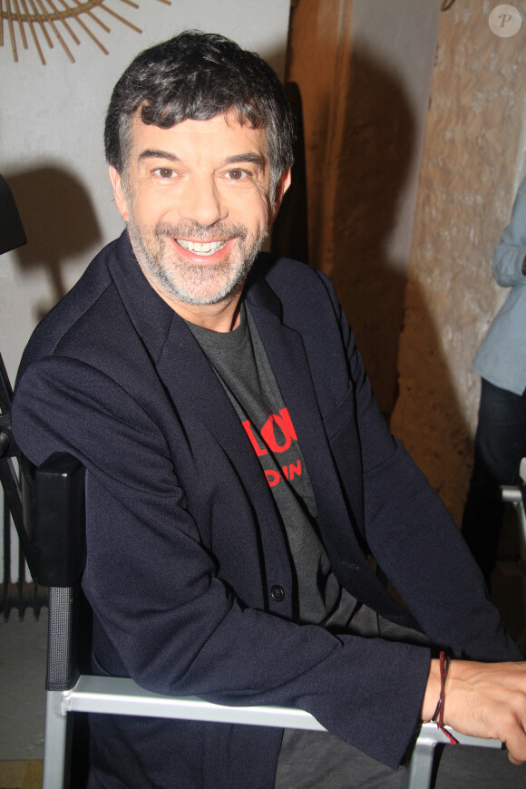 Stéphane Plaza est l'invité de Jordan de Luxe pour l'émission "L'instant de luxe" pour la chaine Non Stop People à Paris le 22 juin 2021. © Baldini / Bestimage