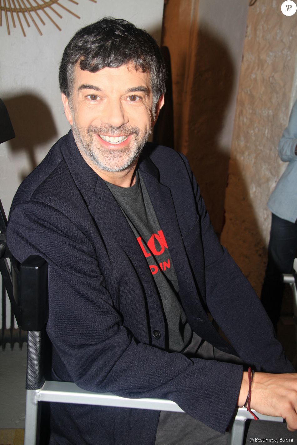 Stéphane Plaza est l'invité de Jordan de Luxe pour l'émission "L'instant de luxe" pour la chaine Non Stop People à Paris le 22 juin 2021. © Baldini / Bestimage