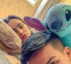 Júlia Hennessy Cayuela et son mari Daniel Cayuela sur Instagram. Le 27 juin 2021.
