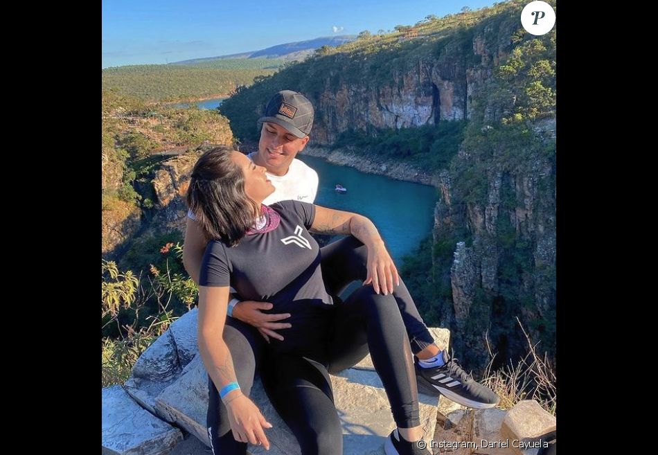 Júlia Hennessy Cayuela et son mari Daniel Cayuela sur Instagram. Le 27 juin 2021.