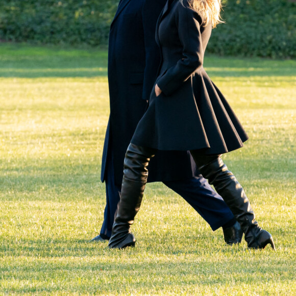 Donald J. Trump et Melania Trump à la Maison Blanche le 23 décembre 2020.