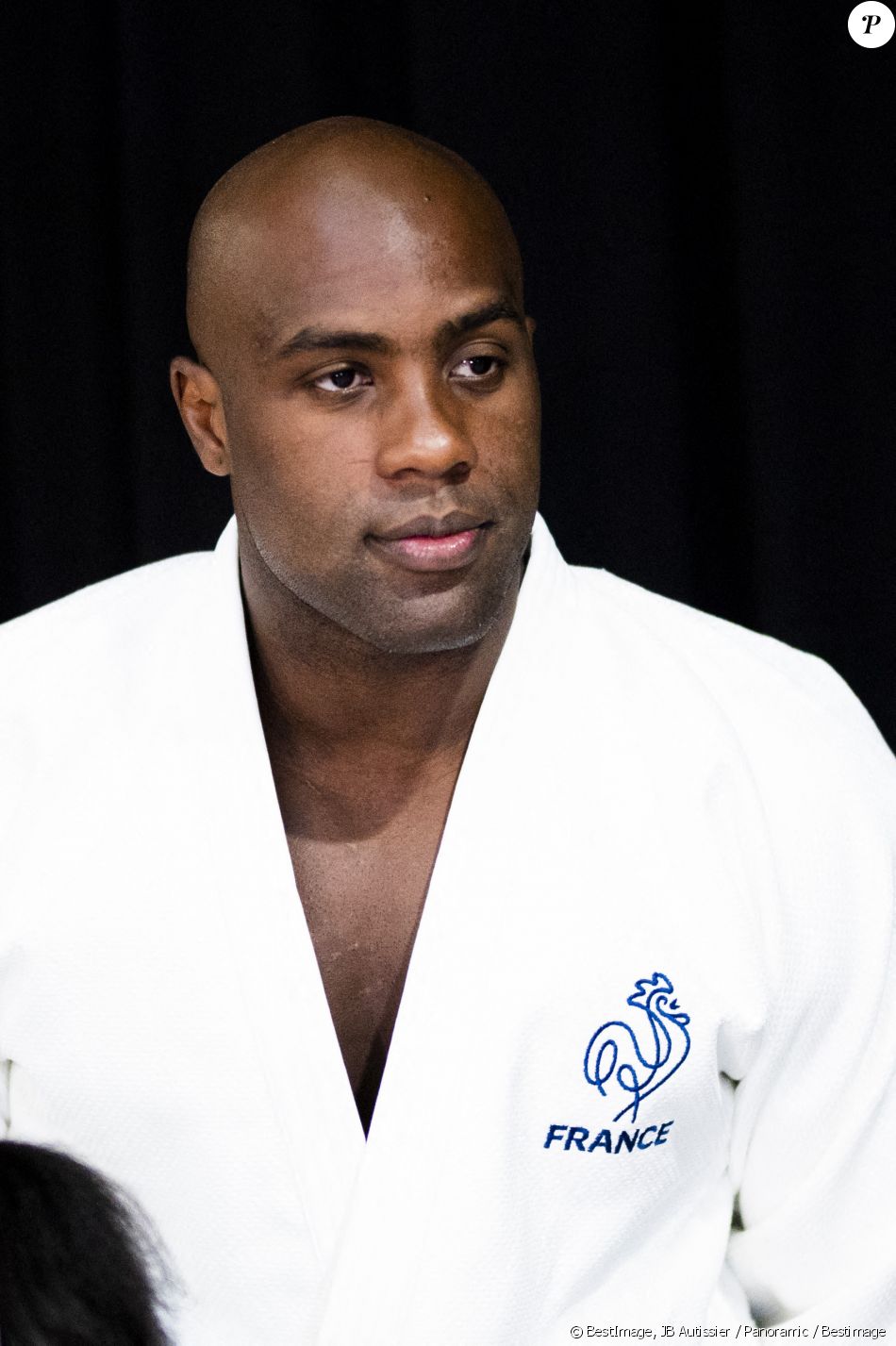 Teddy Riner (Fra) lors de la présentation de l'équipe de France de Judo à Paris le 22 juin 2021. © JB Autissier / Panoramic / Bestimage