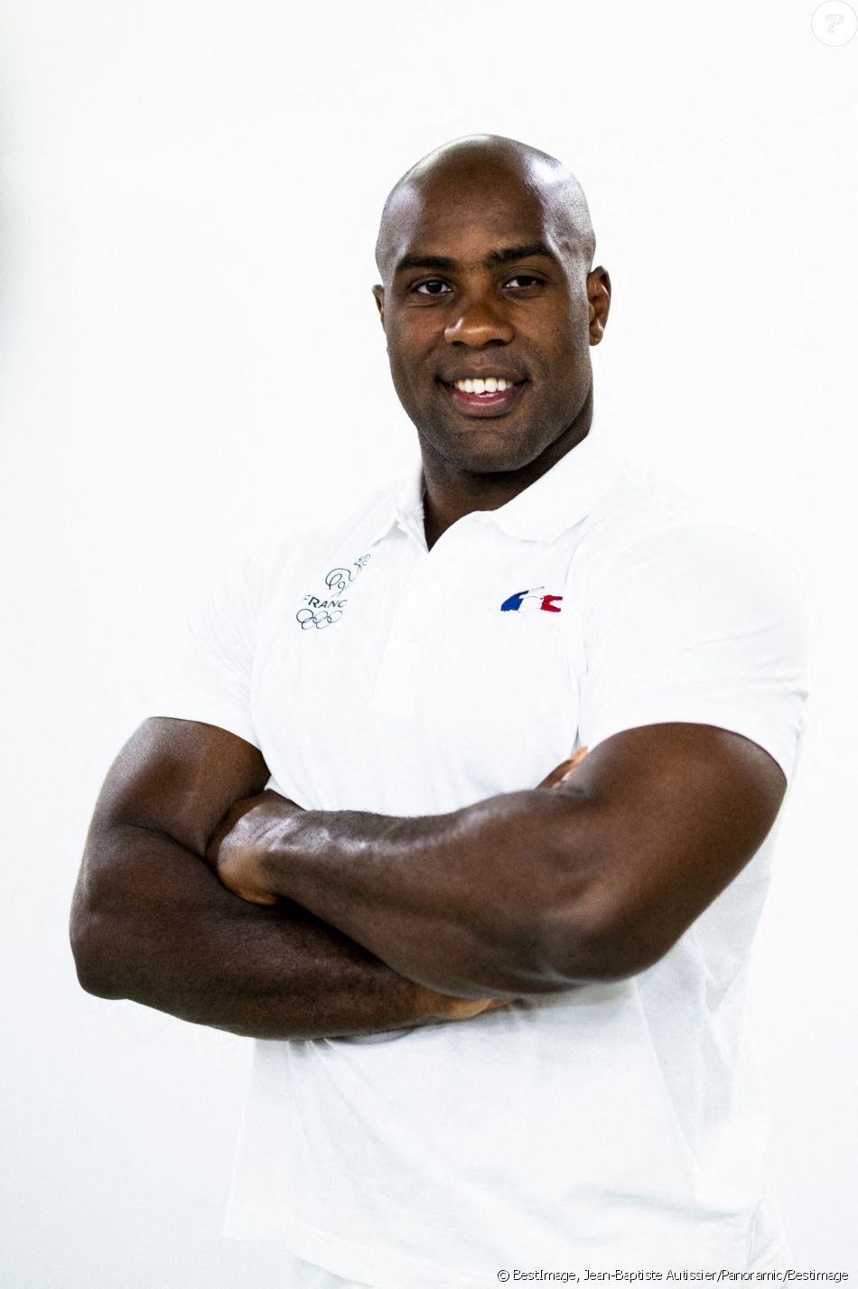 Teddy Riner lors de la présentation de l'équipe de France de Judo à Paris, France, le 22 juin 2021. © Jean-Baptiste Autissier/Panoramic/Bestimage
