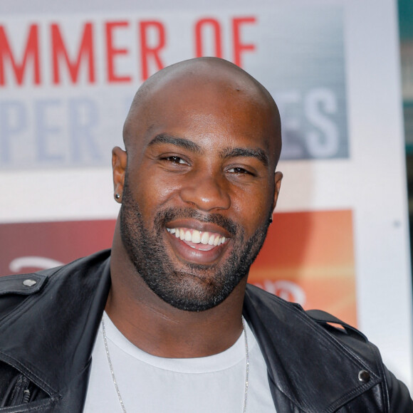 Teddy Riner à la soirée d'inauguration de la saison "Marvel - Summer of Super Heroes (l'été des super-héros)" au parc Walt Disney Studios à Disneyland Paris. Marne-la-Vallée, le 9 juin 2018. © CVS/Bestimage