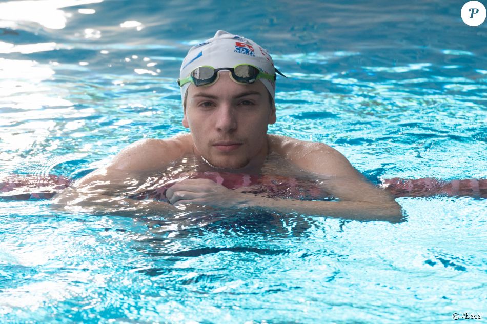 Arthur Germain, le fils d'Anne Hidalgo, lors d'une session d'entraînement à Paris, le 6 mars 2021.