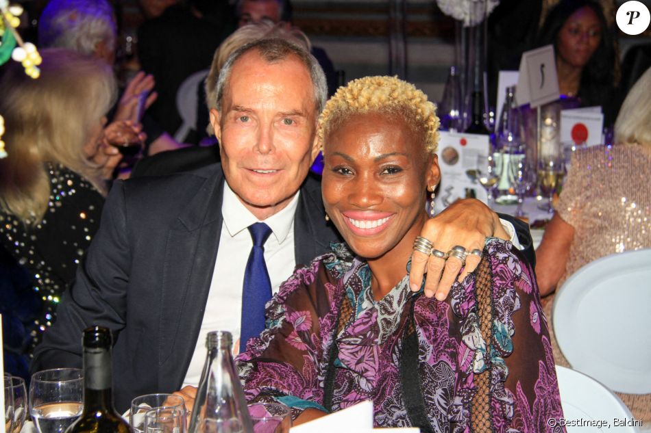 Jean-Claude Jitrois, Nicole Coste Lors de la soirée "La Dolce Vita De Massimo" avec une projection de film suivi d'un dîner caritatif aux salons Hoche à Paris le 30 juin 2021 © Baldini / Bestimage