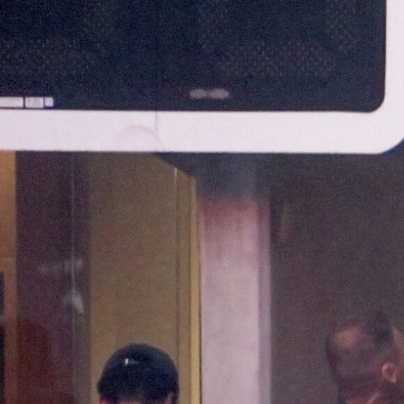 Kim Kardashian avec sa fille North et sa soeur Khloe Kardashian sont allés soutenir Kanye West sur le tournage de son prochain album Donda à Atlanta, le 22 juillet 2021.