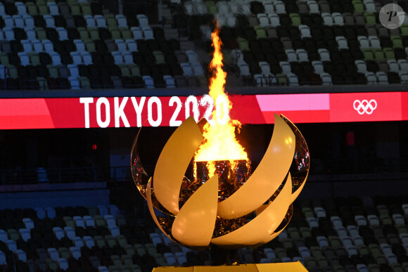 Cérémonie d'ouverture des Jeux Olympiques de Tokyo 2020 le 23 juillet 2021.