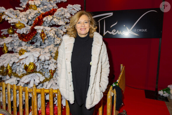 Semi-exclusif - Valérie Trierweiler - Lancement de la campagne des Pères Noël Verts du Secours Populaire au Cirque Phénix, le 20 novembre 2019 à Paris. © Jack Tribeca/Bestimage