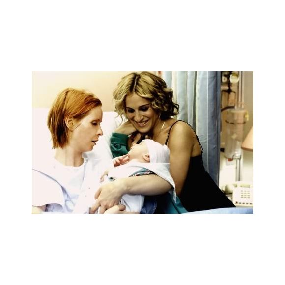 Cynthia Nixon et Sarah Jessica Parker dans la série "Sex and the city".